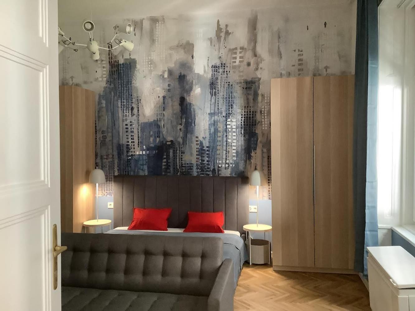 Designer Downtown Apartment Budapest Exterior foto